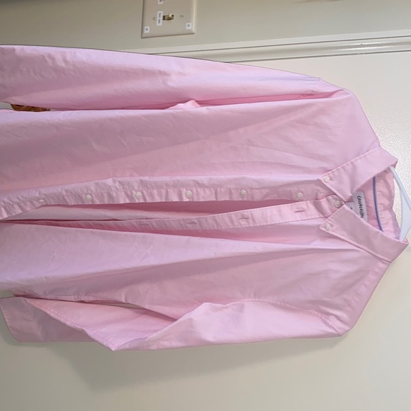 Pink Calvin Klein dress shirt. Worn once - Picture 1 of 7